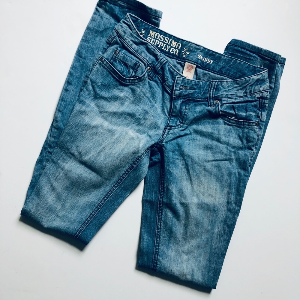 Light Faded Skinny Jeans